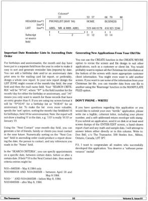 [Four Wordprocessors for the Commodore 64 (1/10)]