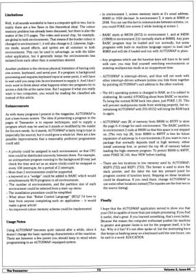 [AUTOSWAP: A Multiprocessing System on the C64 (5/8)]