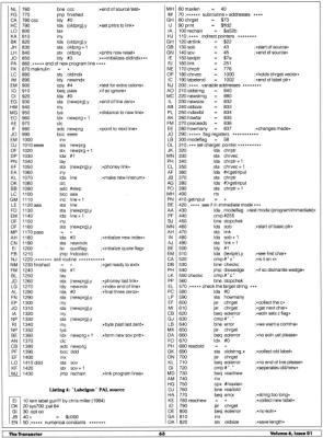 [Chopper and Labelgun for the Commodore 64: A multiple statement line splitter and a label re-definition utility for PAL source programs (4/6)]