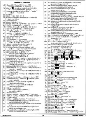 [An R65C02 Assembler ...a pin for pin direct plug-in replacement for the NMOS 6502 (7/9)]