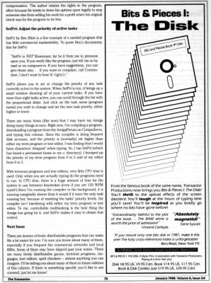 [ACCESS: The best of non-commercial software (2/2) 
Advertisement: Bits & Pieces I: The Disk]