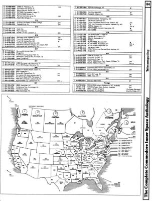 [960×1267 Telecomputing Section: Time Zone and Area Code Map]