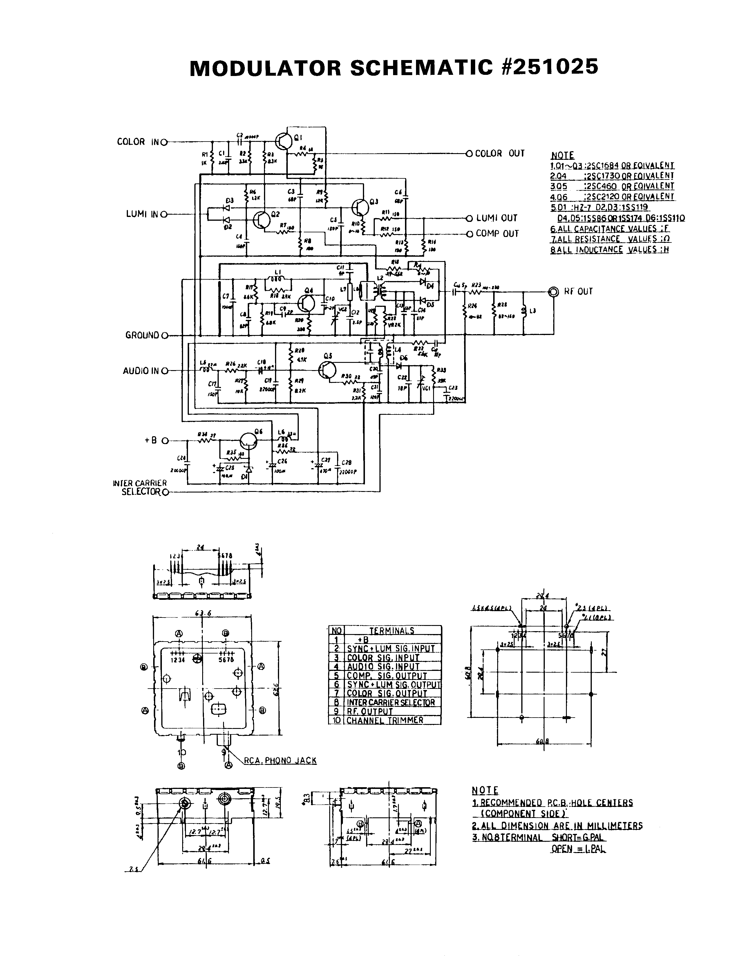 Video Related Circuit Schematics    Circuit Diagrams