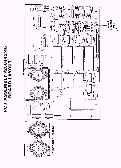 [PCB Assembly #250442/46 - Board layout]