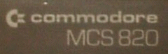 Commodore MCS-820
