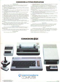 (Commodore Ad)